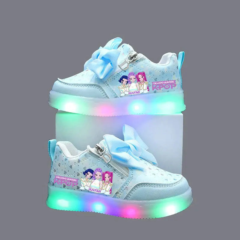 Chaussures LED lumineuses pour enfant – Style pop animé