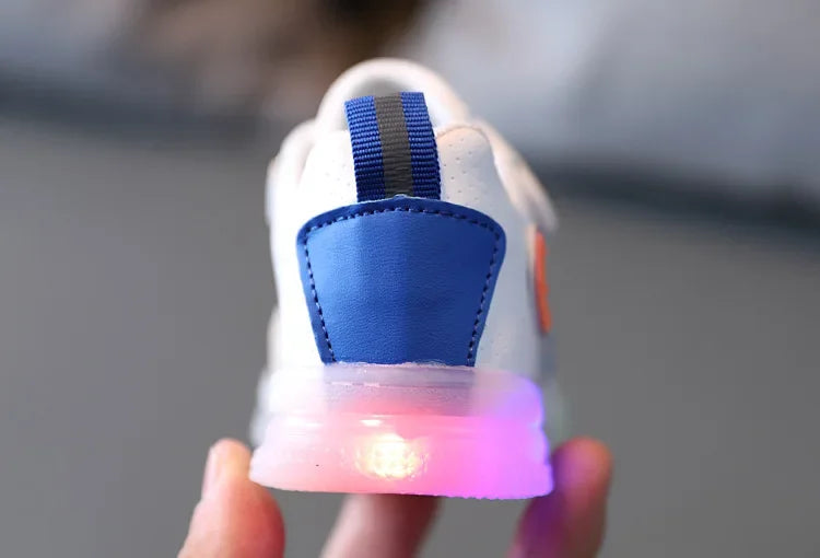 Glowing Sneakers Stars LED