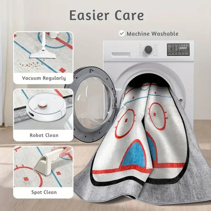 Tapis patinoire Ice Hockey Rink