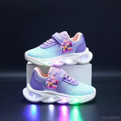 Chaussures LED pop lumineuses enfant