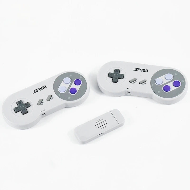 Console de Jeux Rétro HDMI avec 2 Manettes Sans Fil – Plus de 900 Jeux Classiques