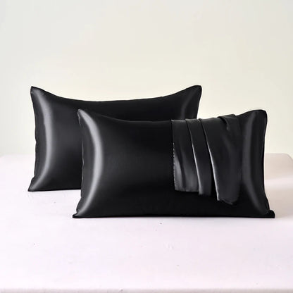 Taies d'oreiller Satin Pillowcase 2pcs