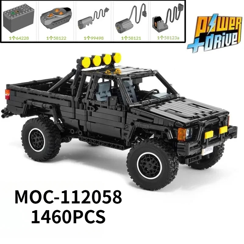 MOC-112058 Toyota 4x4 SR5 Xtracab Truck / Hilux Pickup - Back to the Future