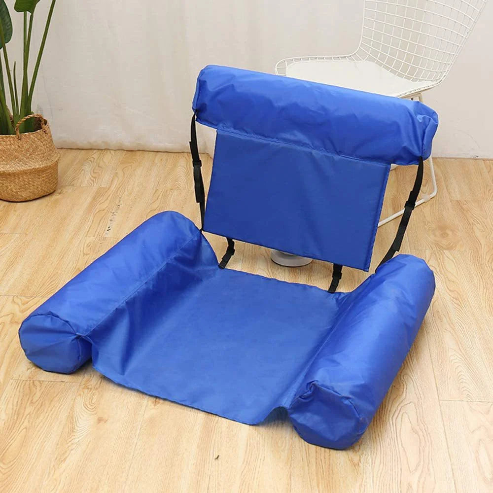 Chaise Flottante Gonflable pour Piscine – Hamac de Détente Aquatique