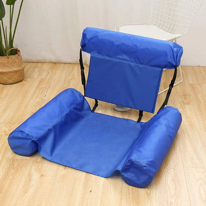 Chaise Flottante Gonflable pour Piscine – Hamac de Détente Aquatique