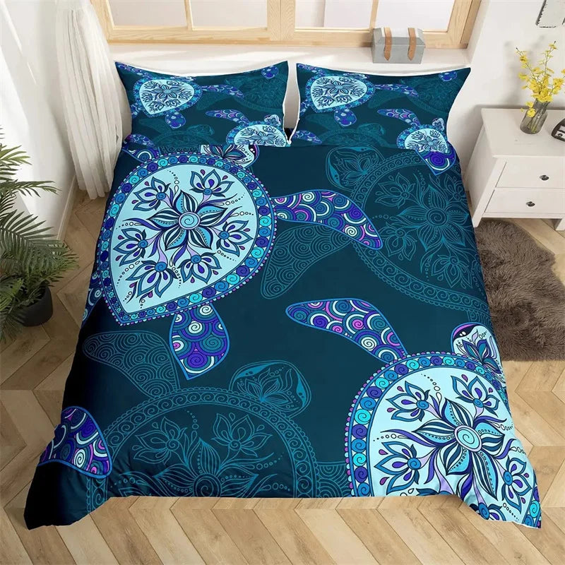 Ensemble de literie Tortue Marine