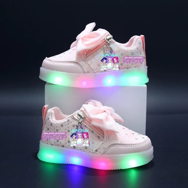 Chaussures LED lumineuses pour enfant – Style pop animé