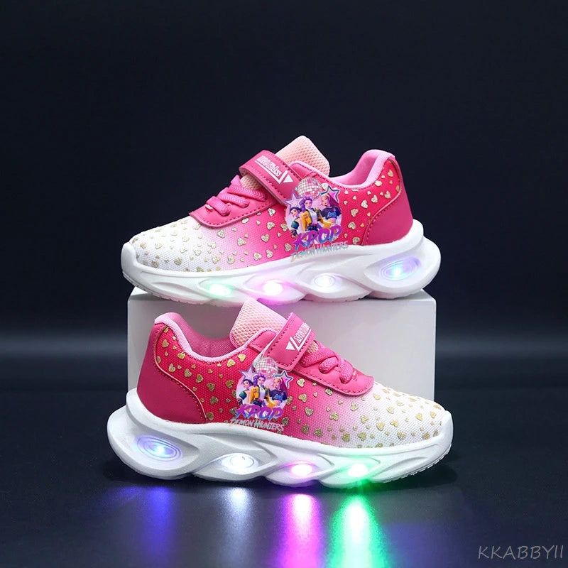 Chaussures LED pop lumineuses enfant