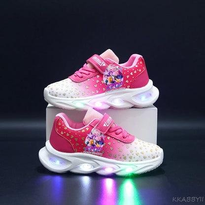 Chaussures LED pop lumineuses enfant