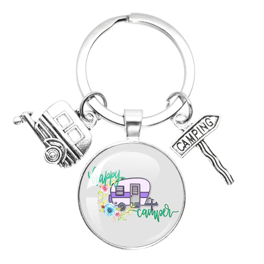 Porte clé Westfalia Vintage Hippie Peace