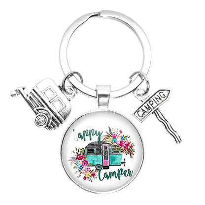 Porte clé Westfalia Vintage Hippie Peace