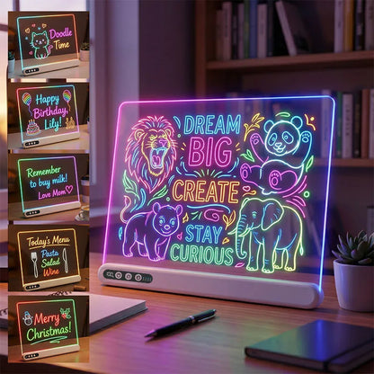 Tablette à dessin LED pour enfants - photo 4