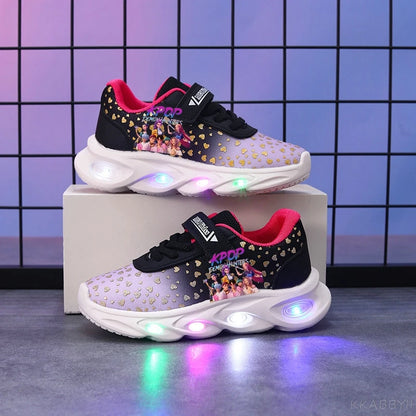 Chaussures LED pop lumineuses enfant