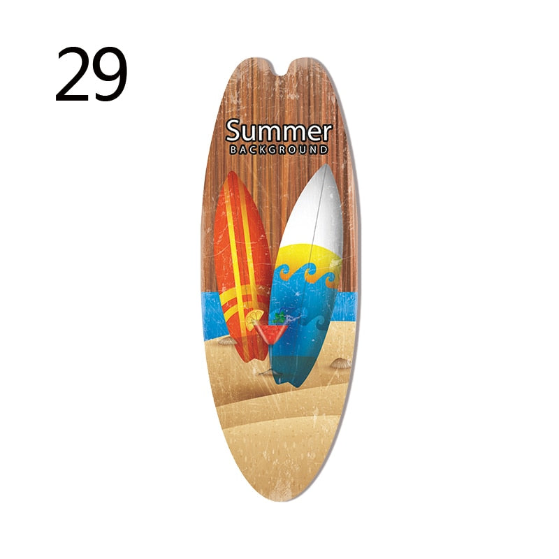 Planche de surf déco en bois