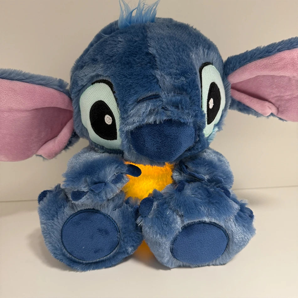 peluche respirante bleue apaisante