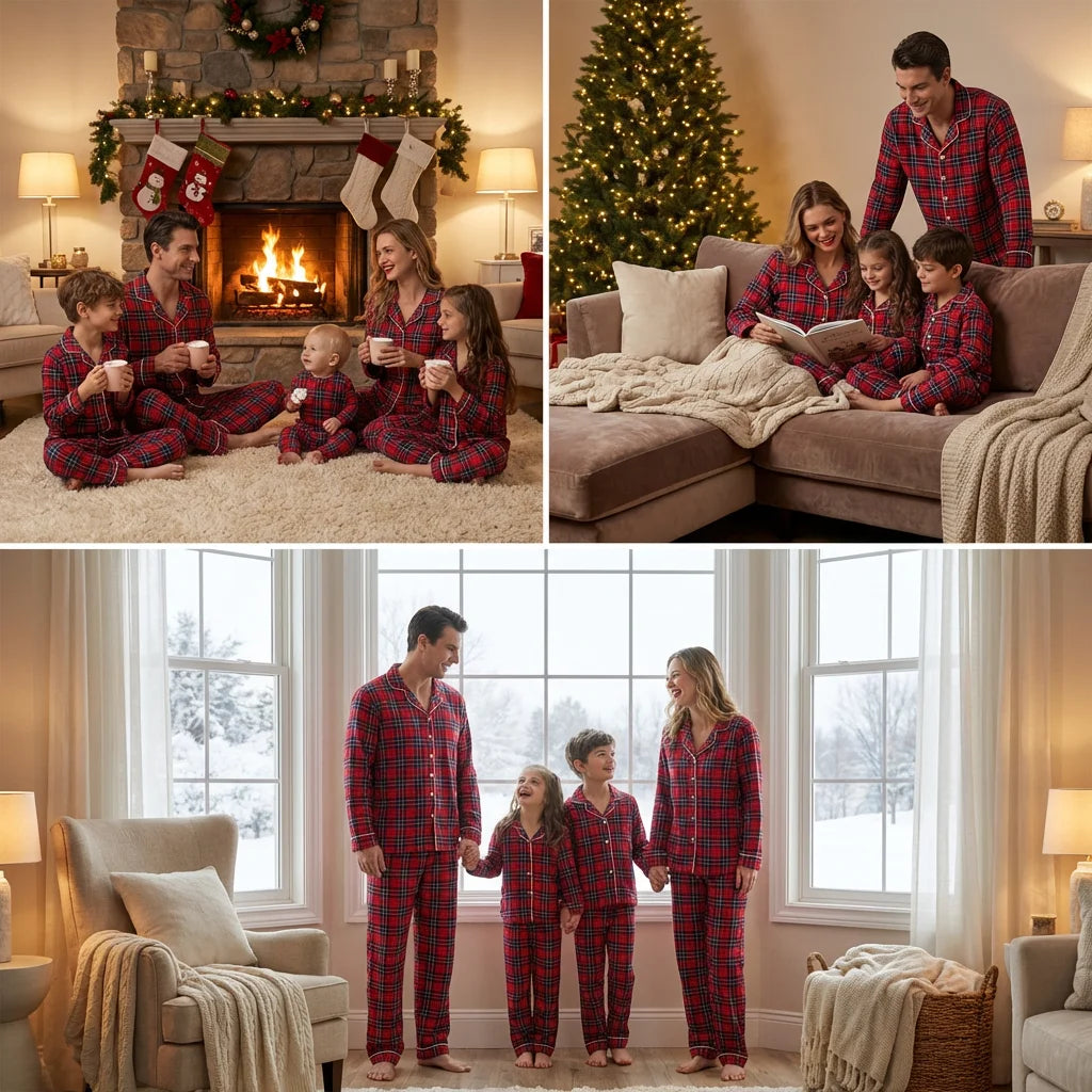 Pyjamas de Noël Assortis Famille - photo 3