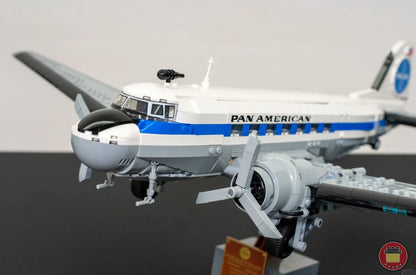 Avion Pan Am Douglas DC-3 en blocs de construction – 1903 pièces