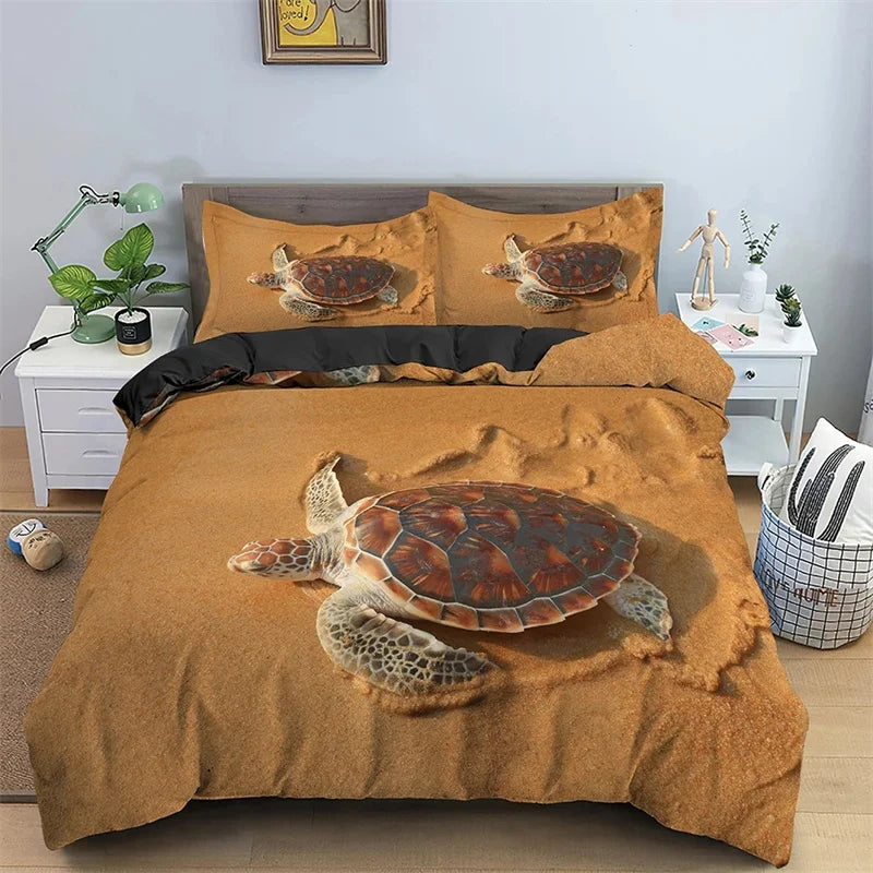 Ensemble de literie Tortue Marine