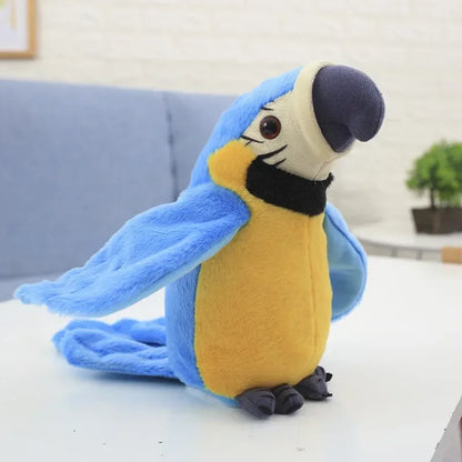 Interactive Talking Plush Parrot – Repeats what you say