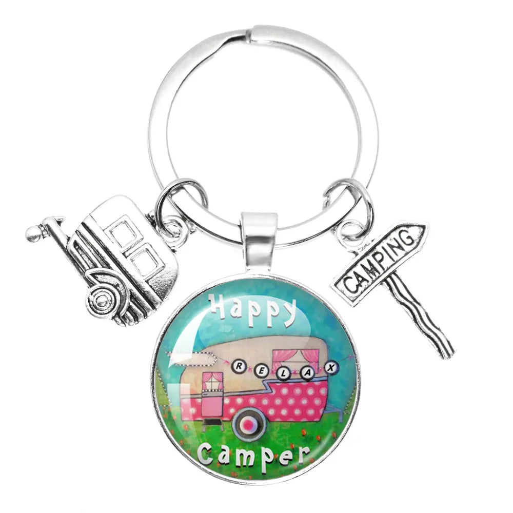 Porte clé Westfalia Vintage Hippie Peace