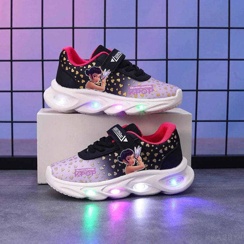Chaussures LED pop lumineuses enfant