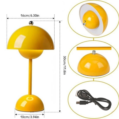 Lampe Champignon LED Tactile – Lampe de Chevet Moderne