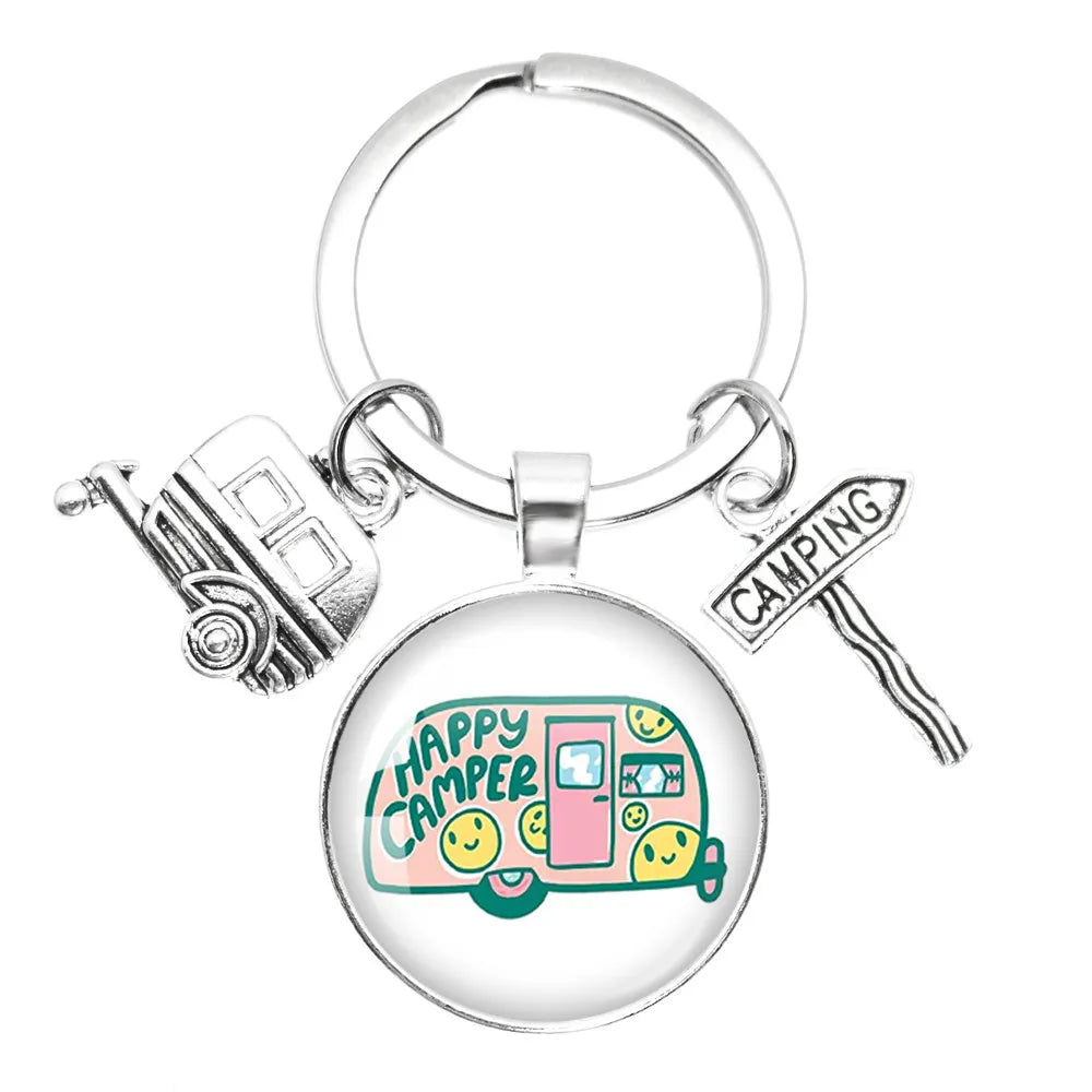 Porte clé Westfalia Vintage Hippie Peace