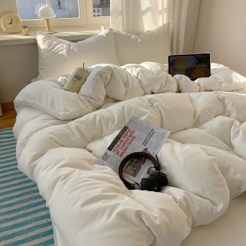 Ensemble de literie Colorful 100% Set 4pcs