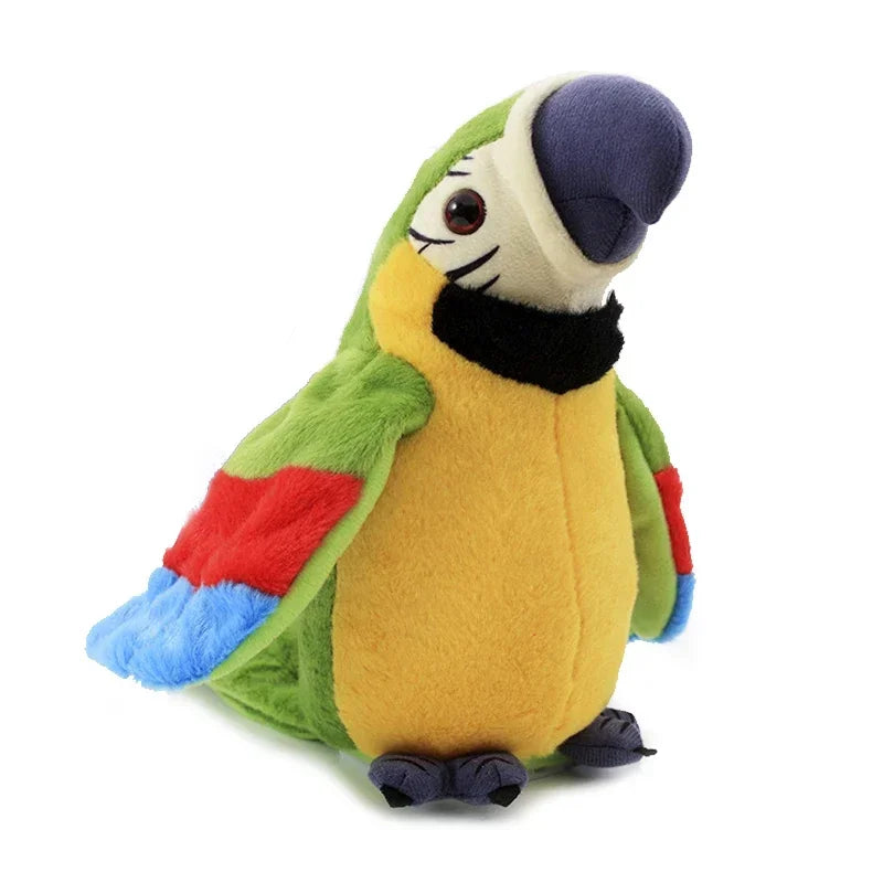 Interactive Talking Plush Parrot – Repeats what you say