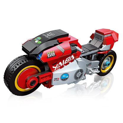 Cyber Game 2077 Motorcycle CT-3X MOC en briques