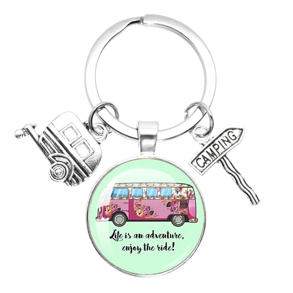 Porte clé Westfalia Vintage Hippie Peace