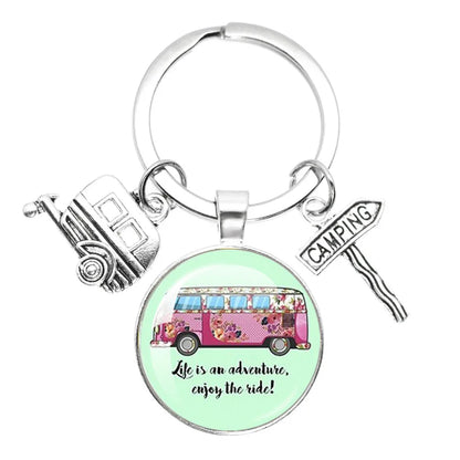 Porte clé Westfalia Vintage Hippie Peace