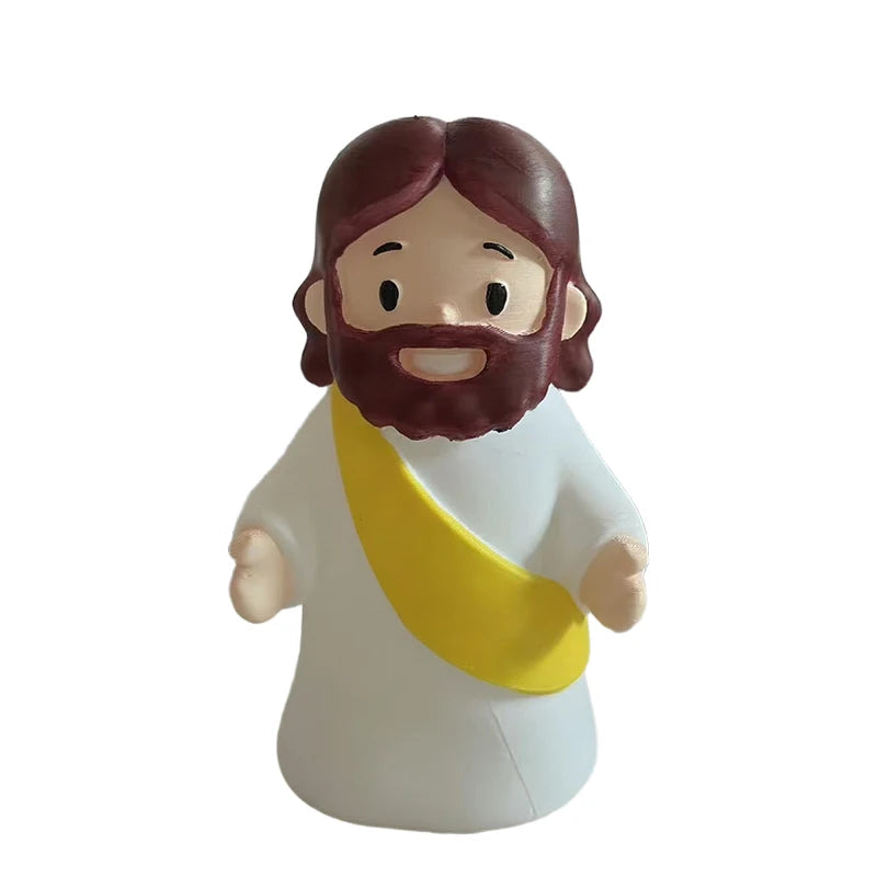Veilleuse LED Jésus Rechargeable USB – 3 Niveaux de Luminosité