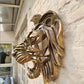 Sculpture Gold Lion