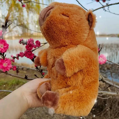 Compagnon de sommeil capybara pour bébé, peluche apaisante