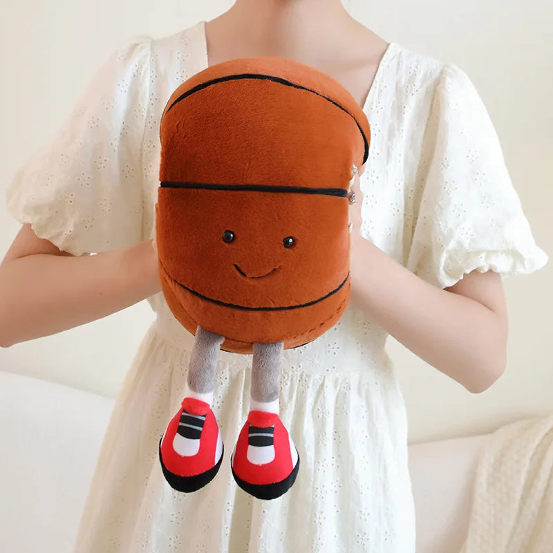 Peluche Ballon Basketball/Soccer