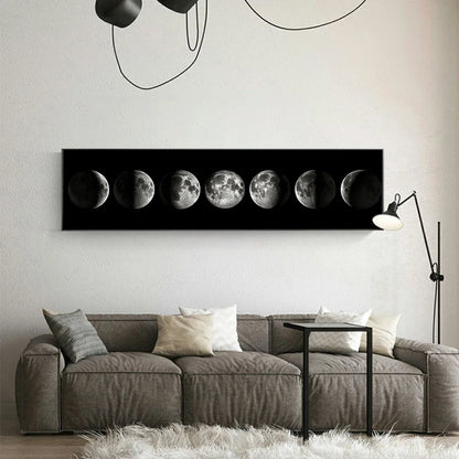 Art mural Canvas Phase de la lune