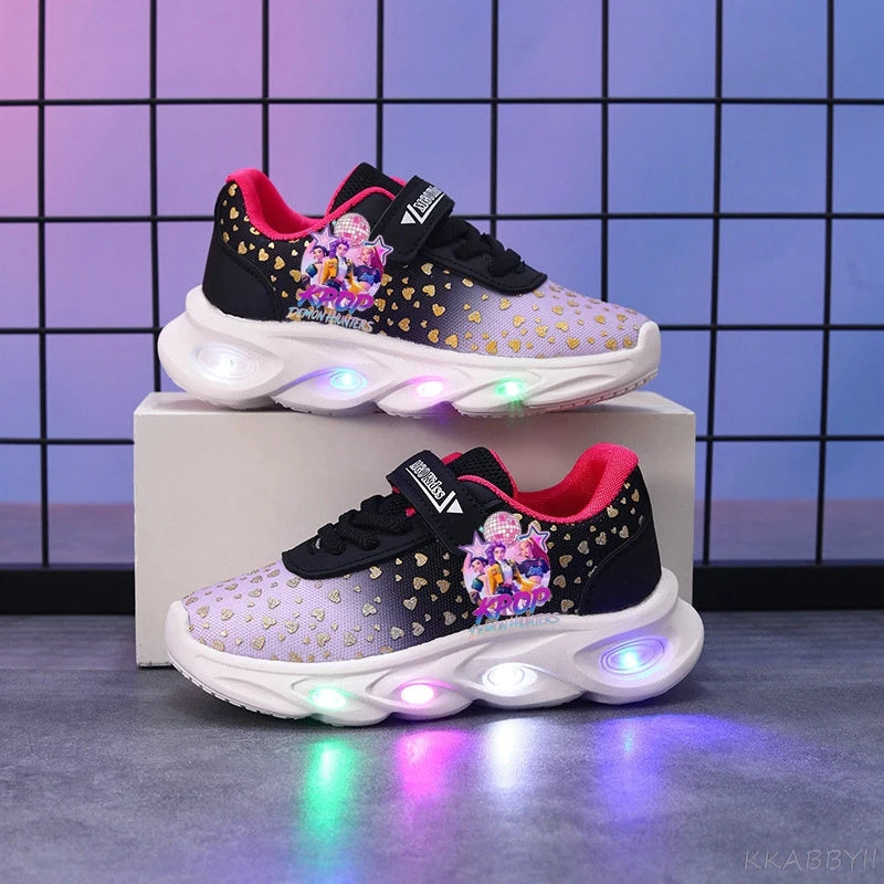 Chaussures LED pop lumineuses enfant