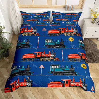 Ensemble de literie Locomotive/Train