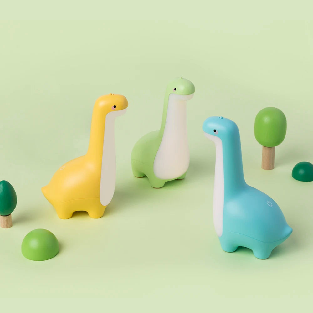 Veilleuse Dinosaure LED pour Enfant – Lampe de Nuit USB avec Minuterie et Lumière Douce
