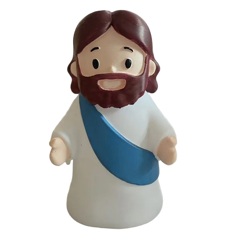 Veilleuse LED Jésus Rechargeable USB – 3 Niveaux de Luminosité