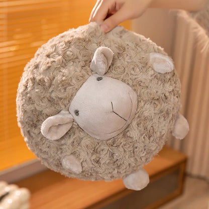 Peluche Mouton Boule Ultra Douce – Coussin Réconfortant 28 cm