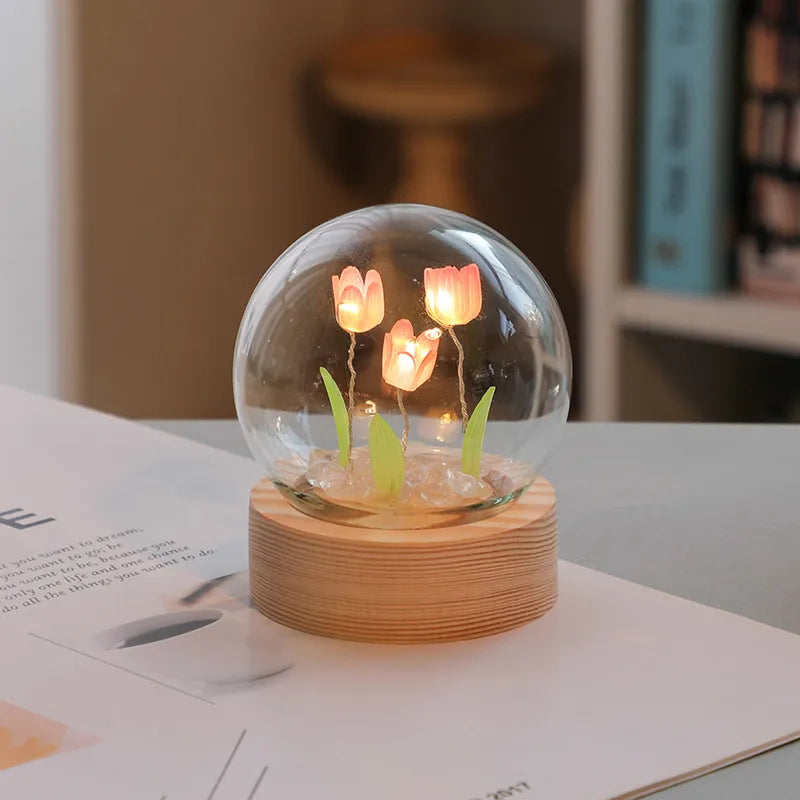 Mini tulipe DIY LED