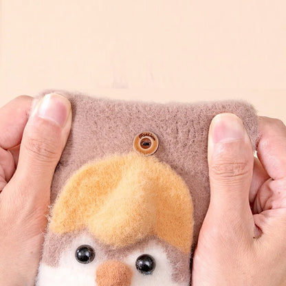 Gloves Cute Penguin Gloves Kids Warm 3-10Y