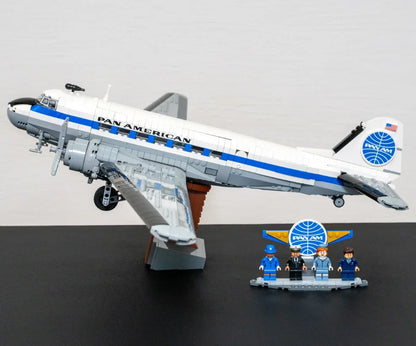 Avion Pan Am Douglas DC-3 en blocs de construction – 1903 pièces