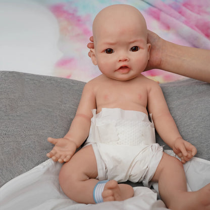 Poupée Reborn Full Body Premium Silicone Baby Doll Lifelike