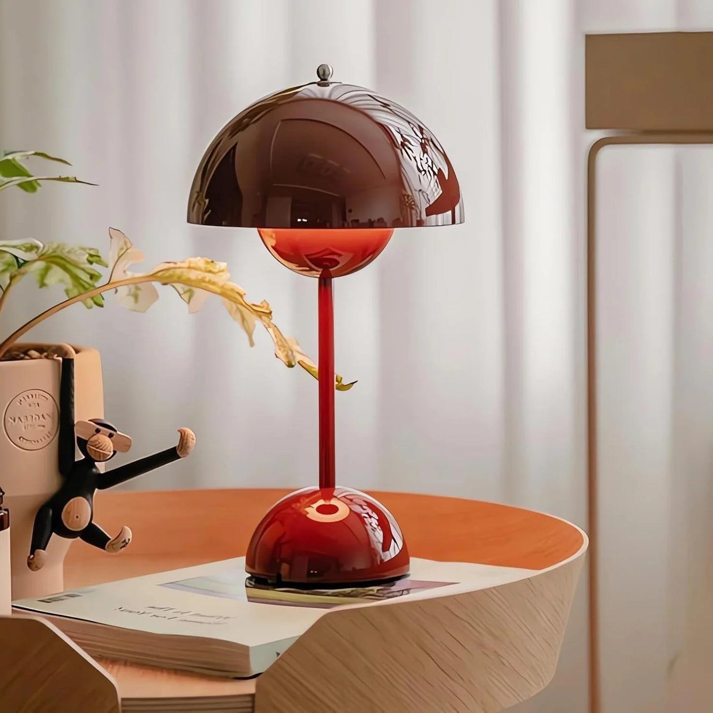 Lampe Champignon LED Tactile – Lampe de Chevet Moderne