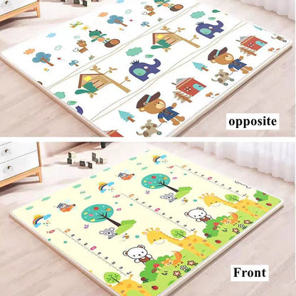 Tapis de Jeu Bébé Pliable – Tapis d’Éveil Sécuritaire et Confortable pour Enfants