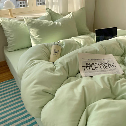 Ensemble de literie Colorful 100% Set 4pcs