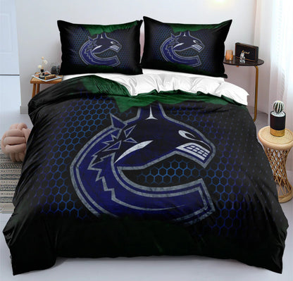 Ensemble de literie Vancouver Hockey Team Duvet Cover